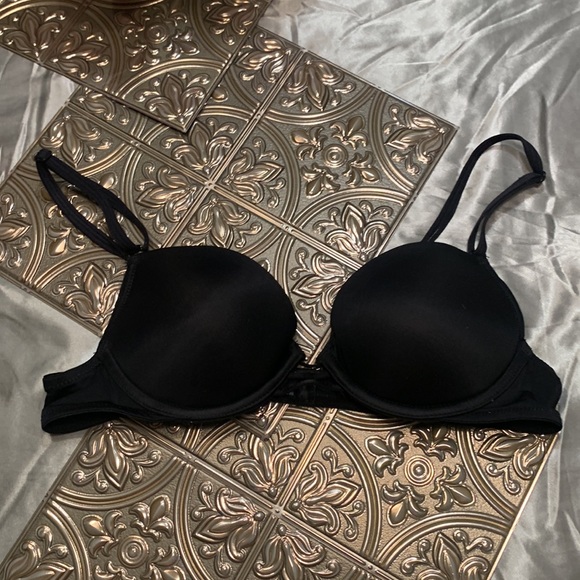 🌹Vassarette & Wonder Bra • Cute Push-up Bra Bundle Black and Polka Dot - Picture 2 of 10